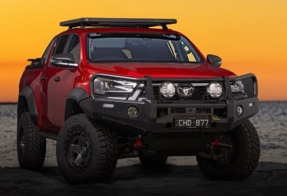 BULLBAR IRONMAN COMMERCIAL DELUXE TOYOTA HILUX REVO 15-25