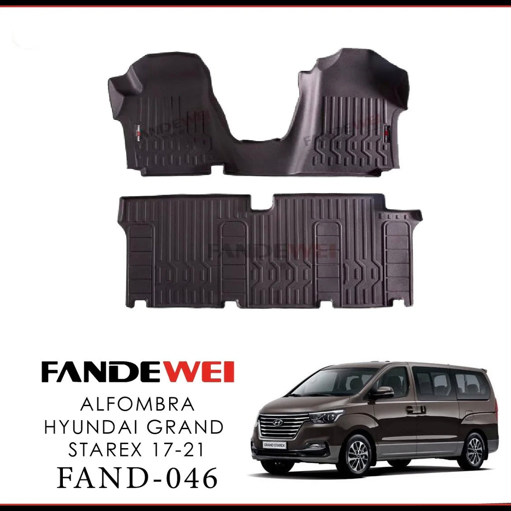 Alfombra Hyundai Grand Starex 2017-2021 Fandewei