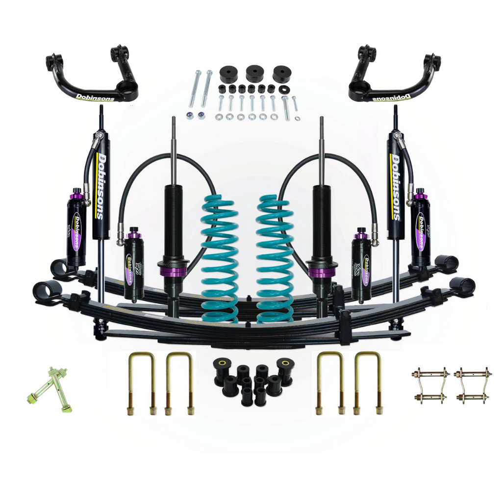 KIT DE SUSPENSIÓN COMPLETA DOBINSONS TOYOTA TACOMA 2015+ 3" AMORTIGUADORES MRA