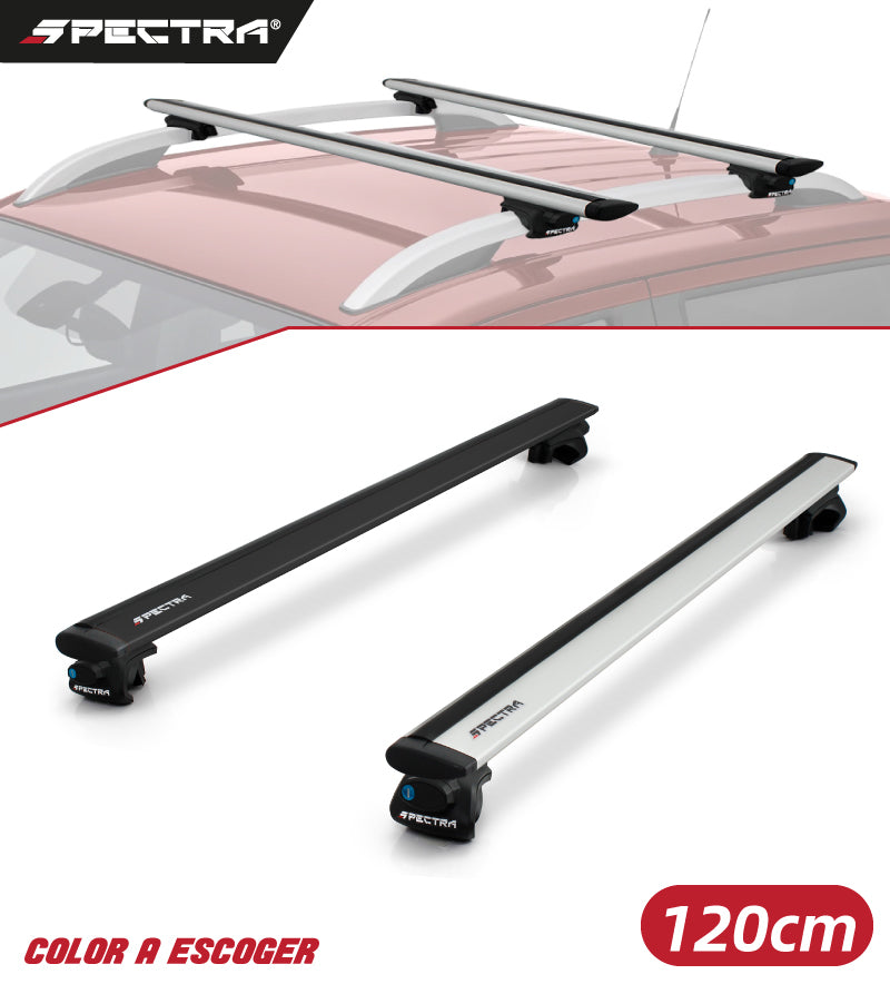 Racks 754-B-120 -XXX completos estilo wingbar (120cm)