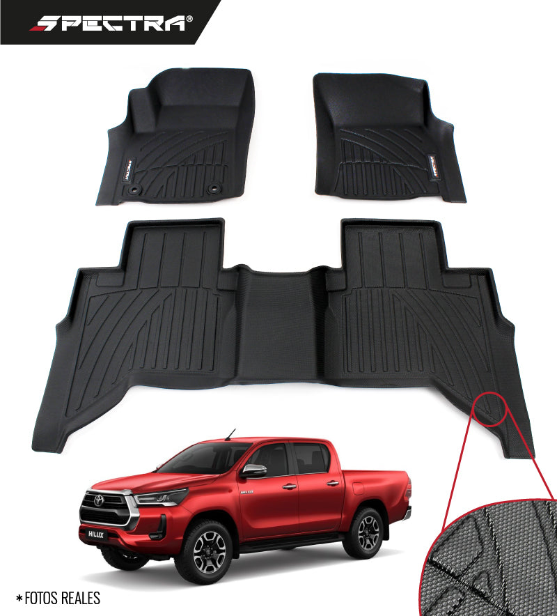 Toyota Hilux (2015-2023) Textura Antideslizante