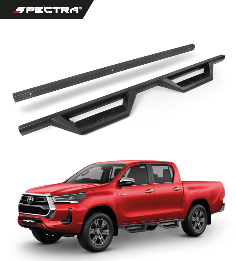 Estribos tipo grada para Toyota Hilux (2015+)