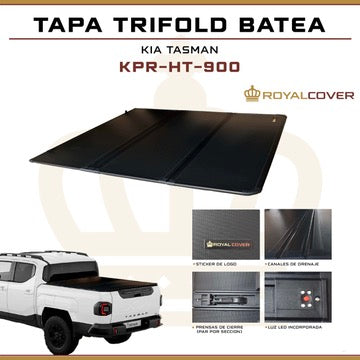 Tapa Trifold Kia Tasman Royal Cover