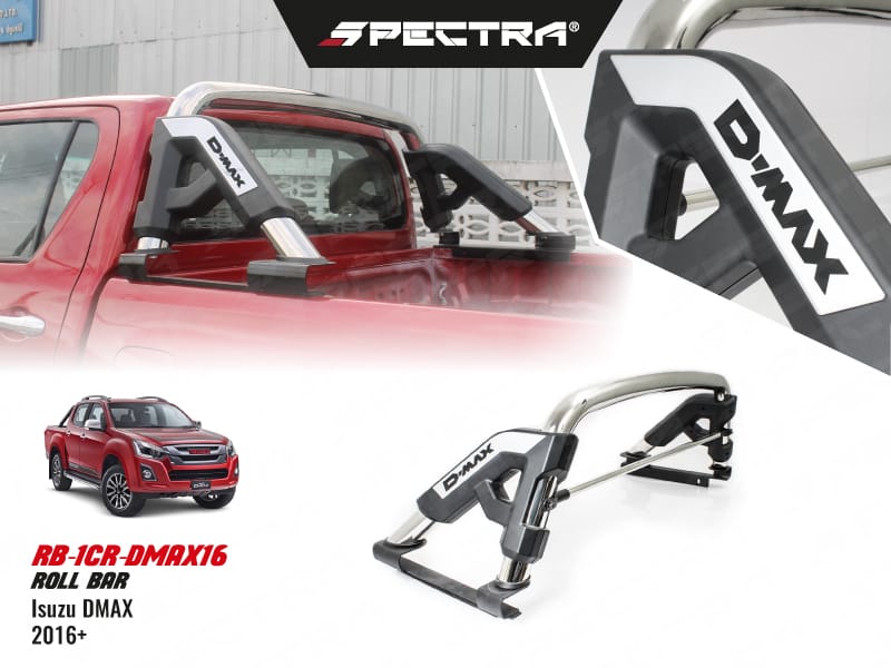 Roll bar cromado para Isuzu DMAX (2016+)