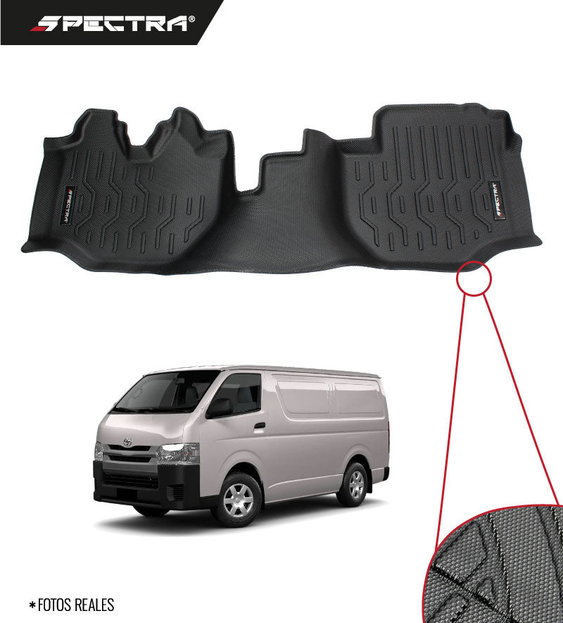 Toyota Hiace (2005-2018) Techo bajo / carga - Textura Antideslizante
