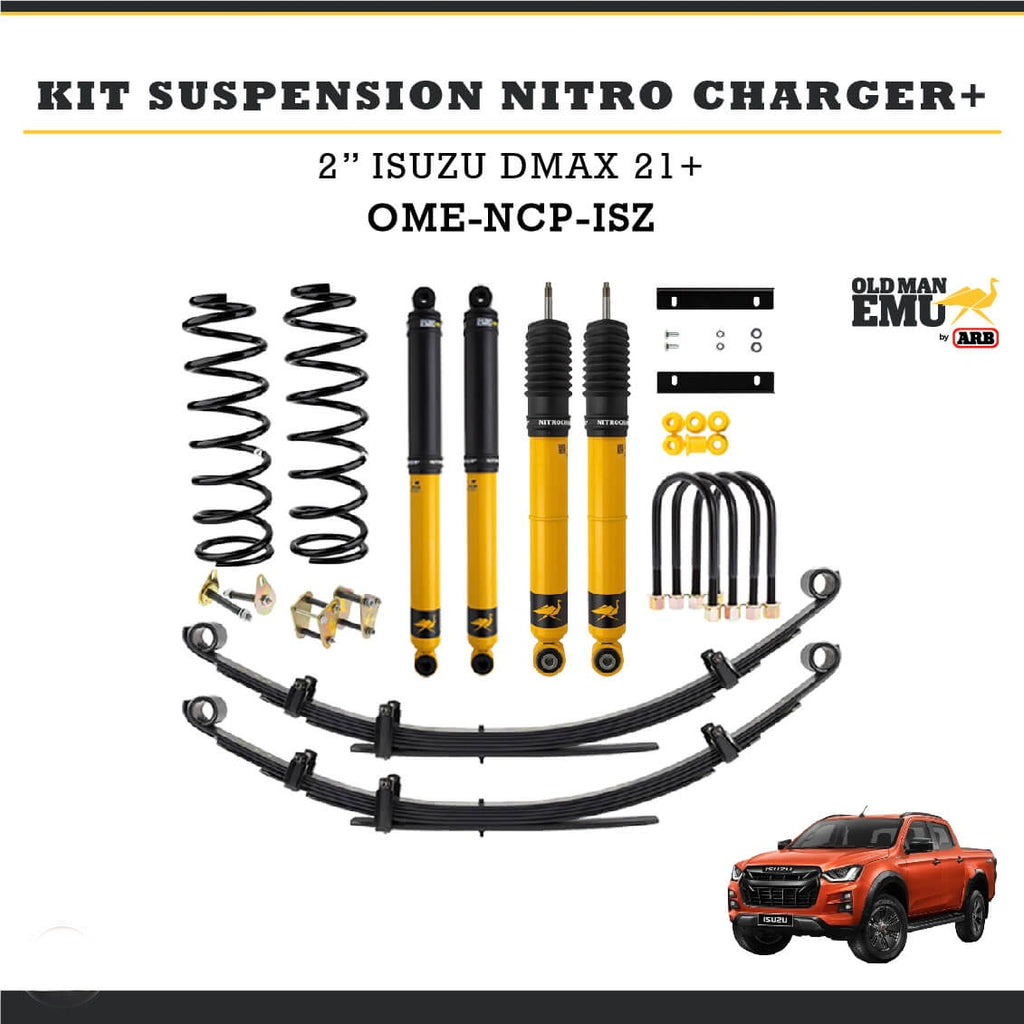 Kit Suspensión Nitro Charger + 2" D-Max 21 ON