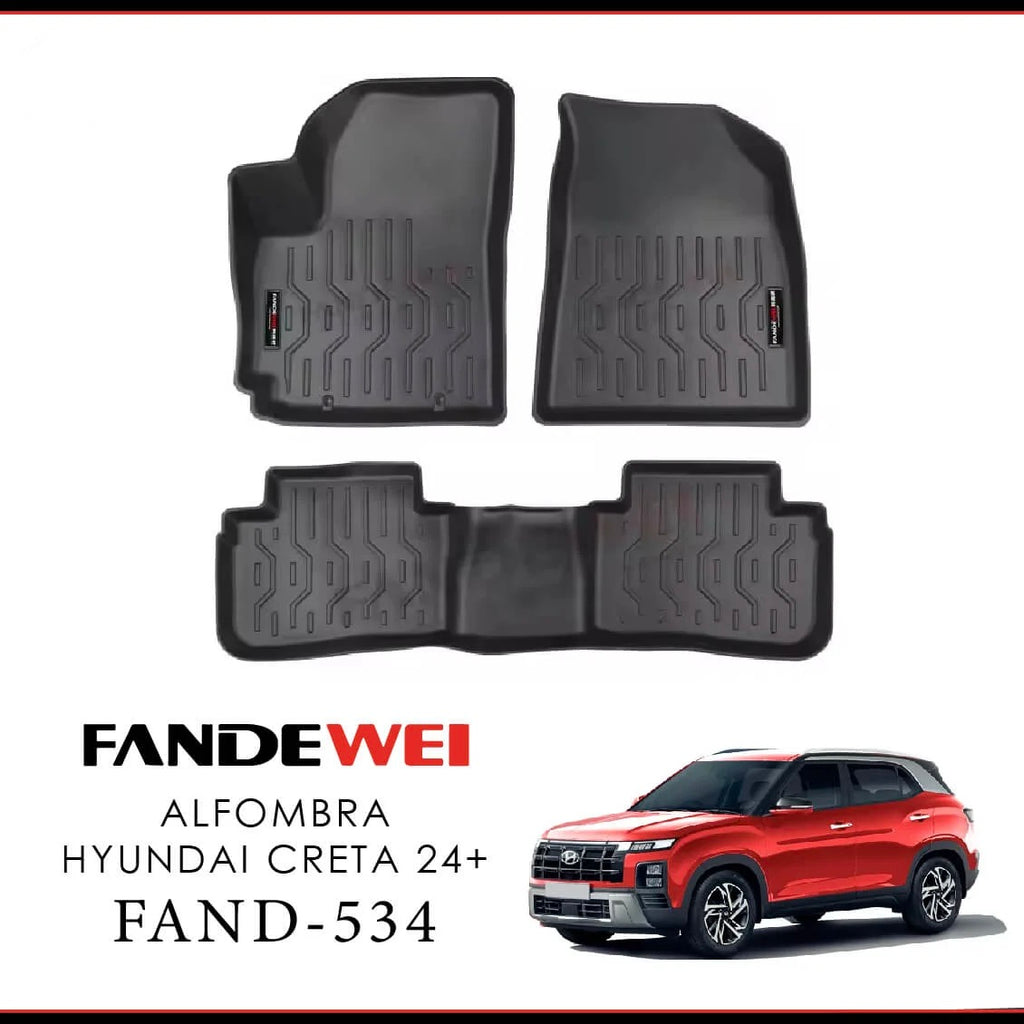 Alfombra Hyundai Creta 2024+ Fandewei