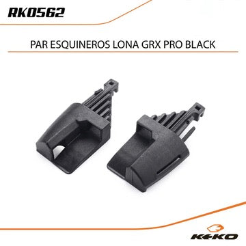 Par Esquineros Lona GRX Pro Black Keko