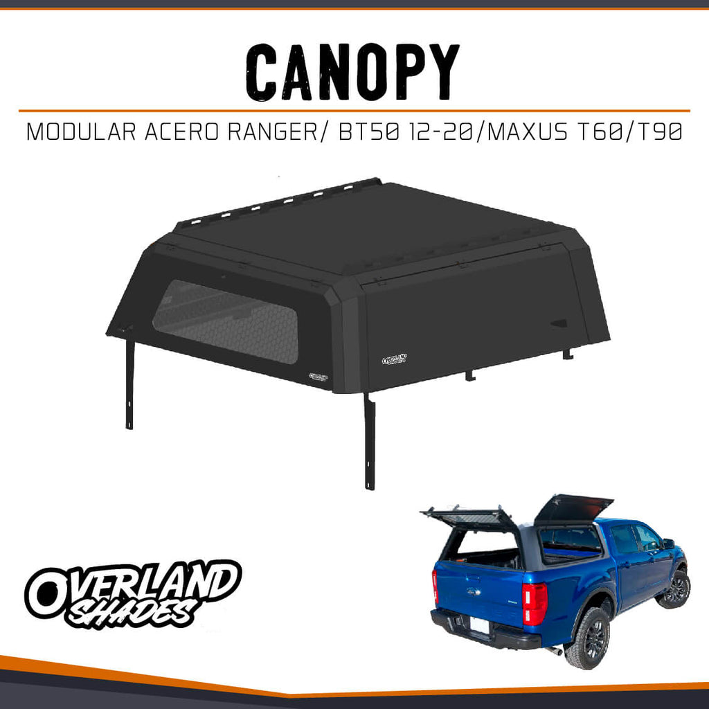 CANOPY MODULAR ACERO RANGER/ BT-50 12-20/MAXUS T60/T90
