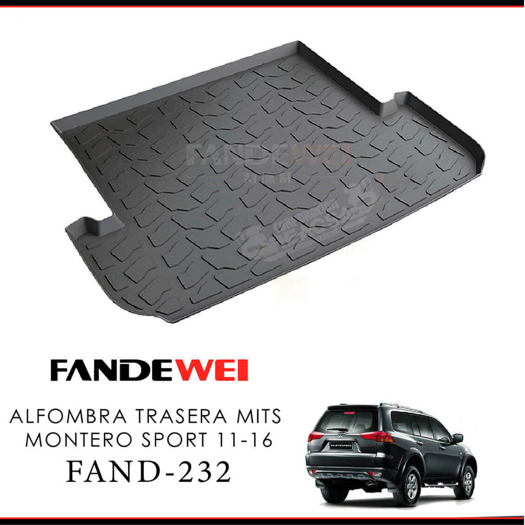 ALFOMBRA TRASERA MITSUBISHI MONTERO SPORT 11-16