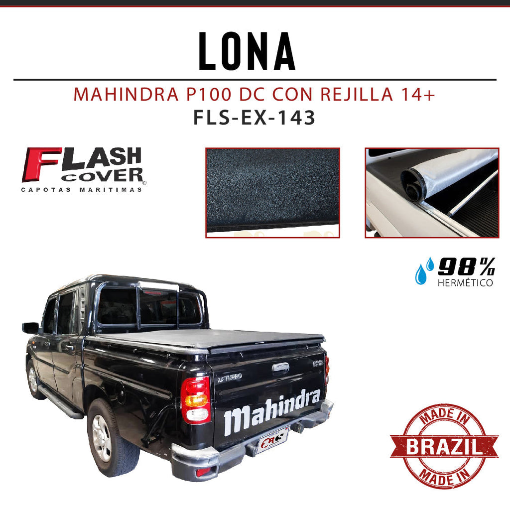 LONA MAHINDRA P100 DC CON REJILLA 14+