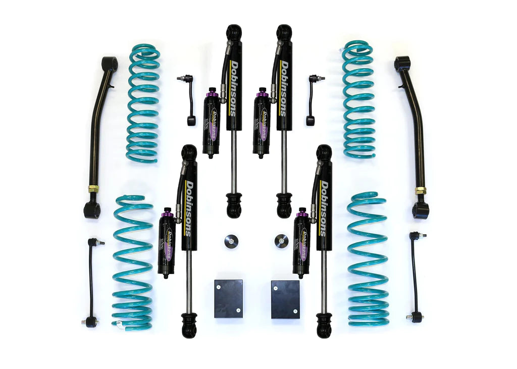 KIT DE SUSPENSIÓN DOBINSONS JEEP GLADIATOR JT 2018+ 3" AMORTIGUADORES MRA