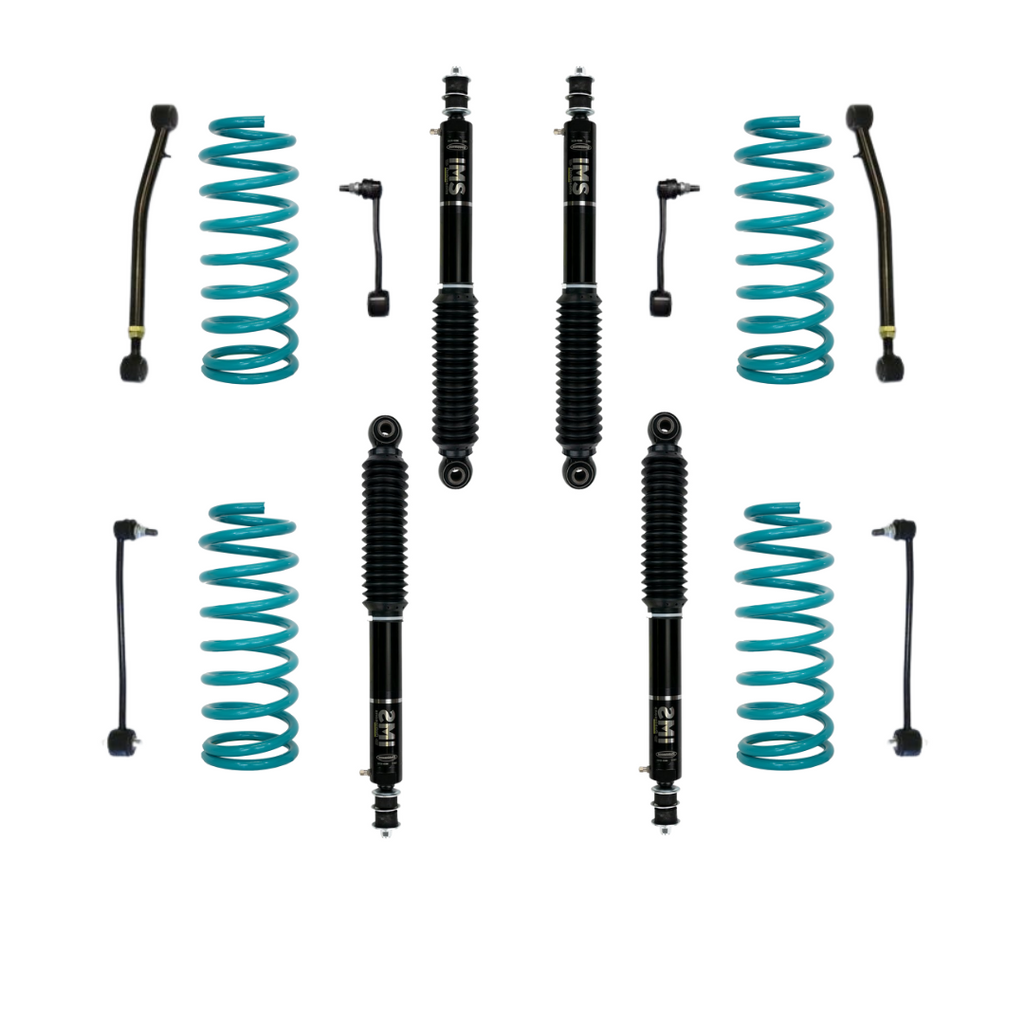 KIT DE SUSPENSIÓN DOBINSONS JEEP WRANGLER JL 2018+ 2" AMORTIGUADORES IMS