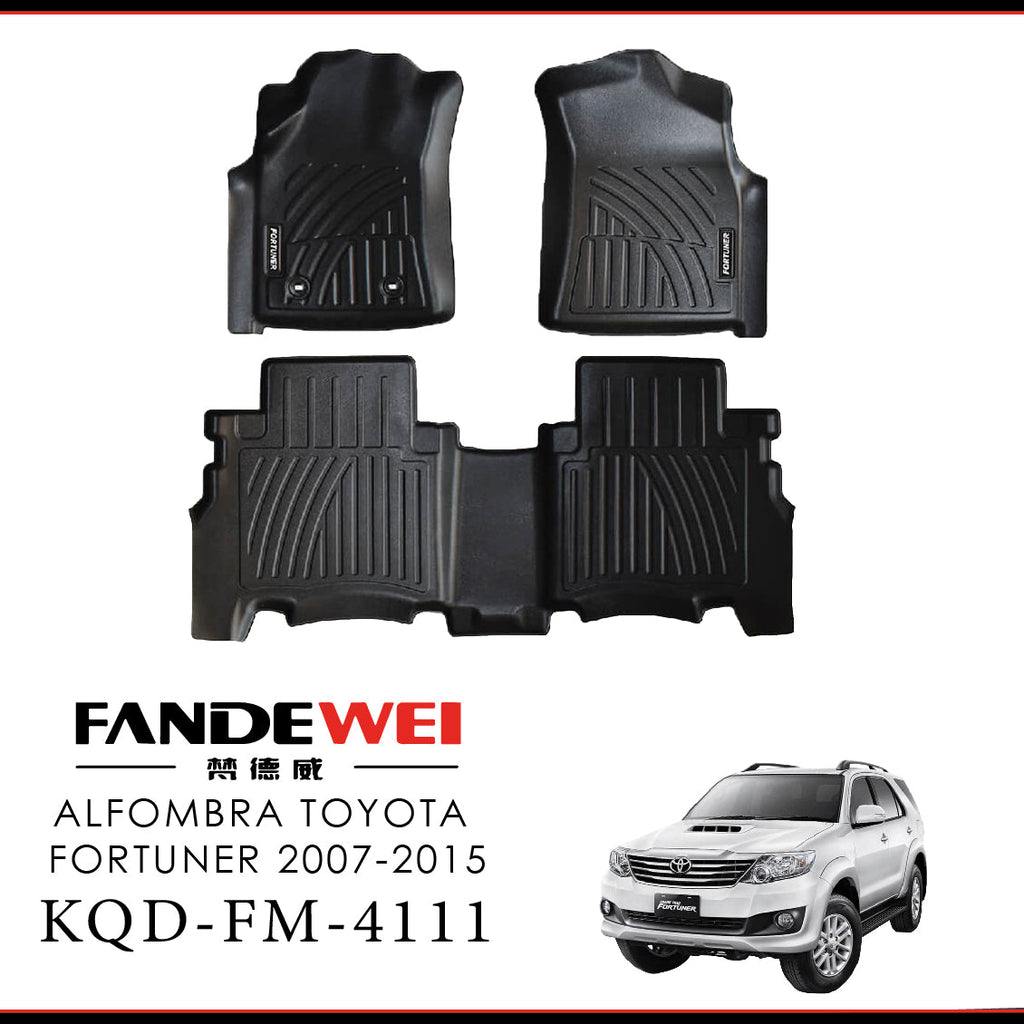 ALFOMBRA TOYOTA FORTUNER 2007-2015