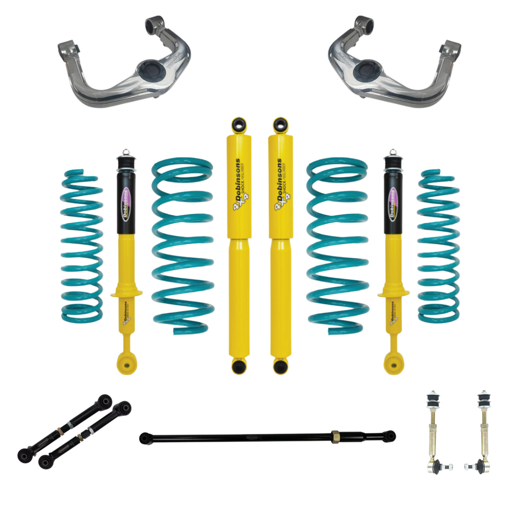 KIT DE SUSPENSIÓN DOBINSONS TOYOTA LAND CRUISER 300 2021+ 3" AMORTIGUADORES TWIN TUBE