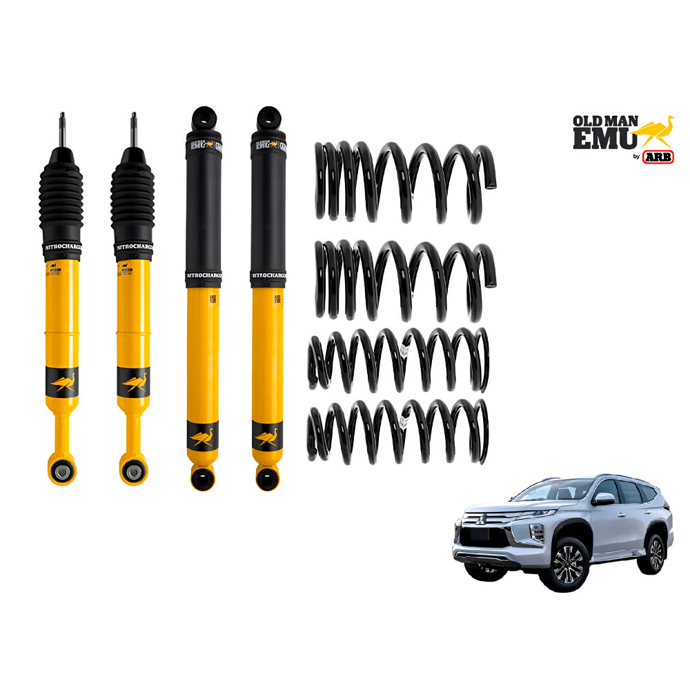 KIT SUSPENSION NITRO CHARGER + 2" MONTERO SPORT 16+