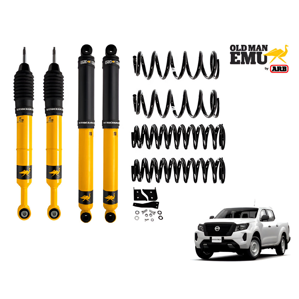 KIT SUSPENSION NITRO CHARGER + 2" NISSAN NP300 16+
