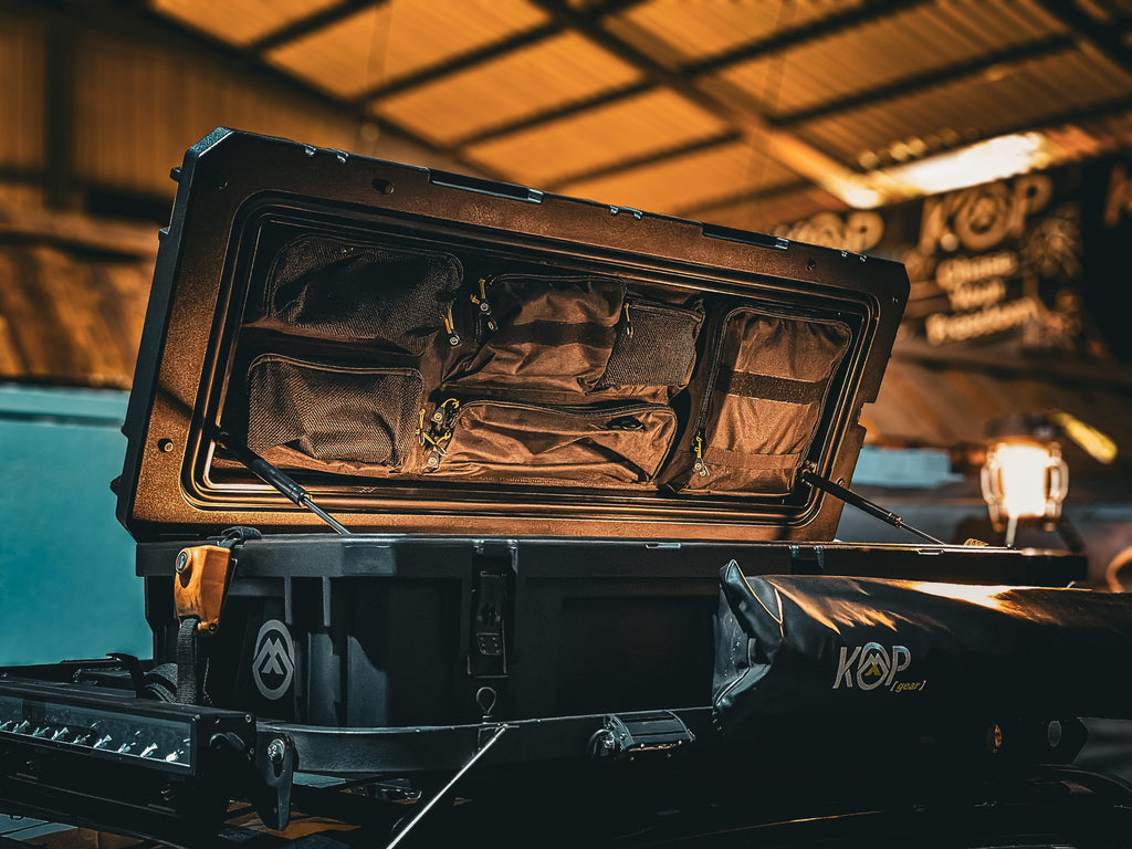ORGANIZADOR DE TAPA KOP LID POCKETS PARA CAJA TACTICA 95L