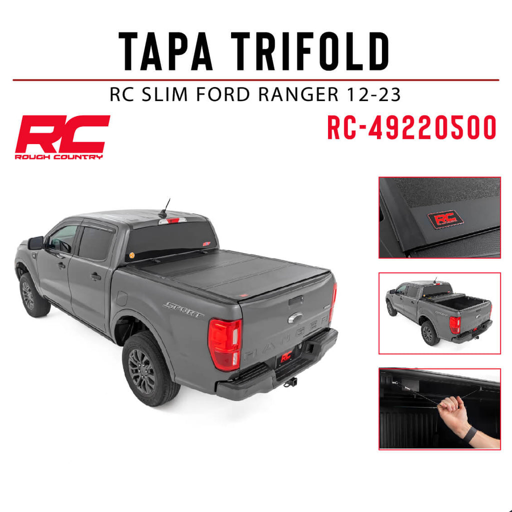 TAPA TRIFOLD SLIM RC FLIP UP RANGER
