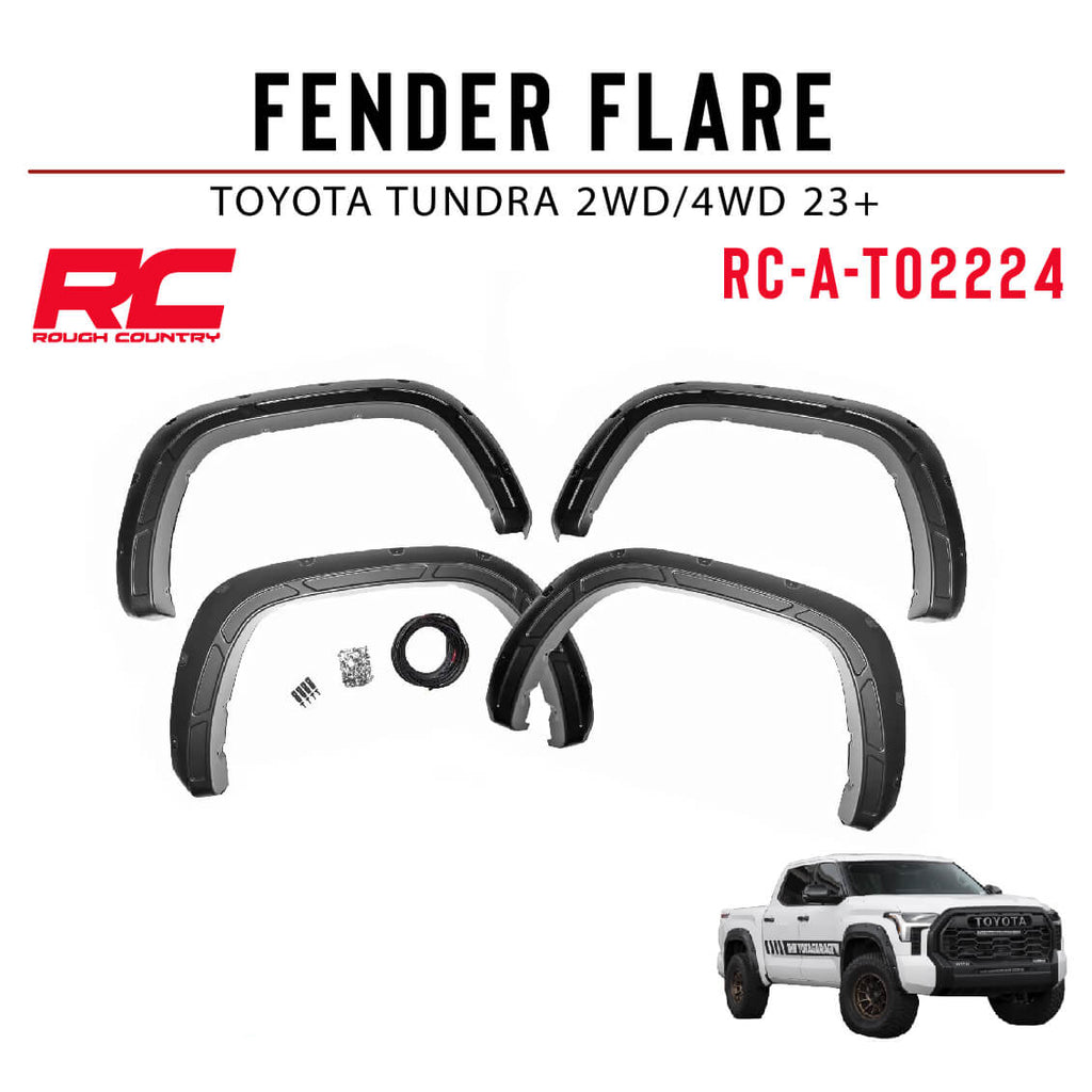 FENDER FLARE TOYOTA TUNDRA 2WD/4WD 23+