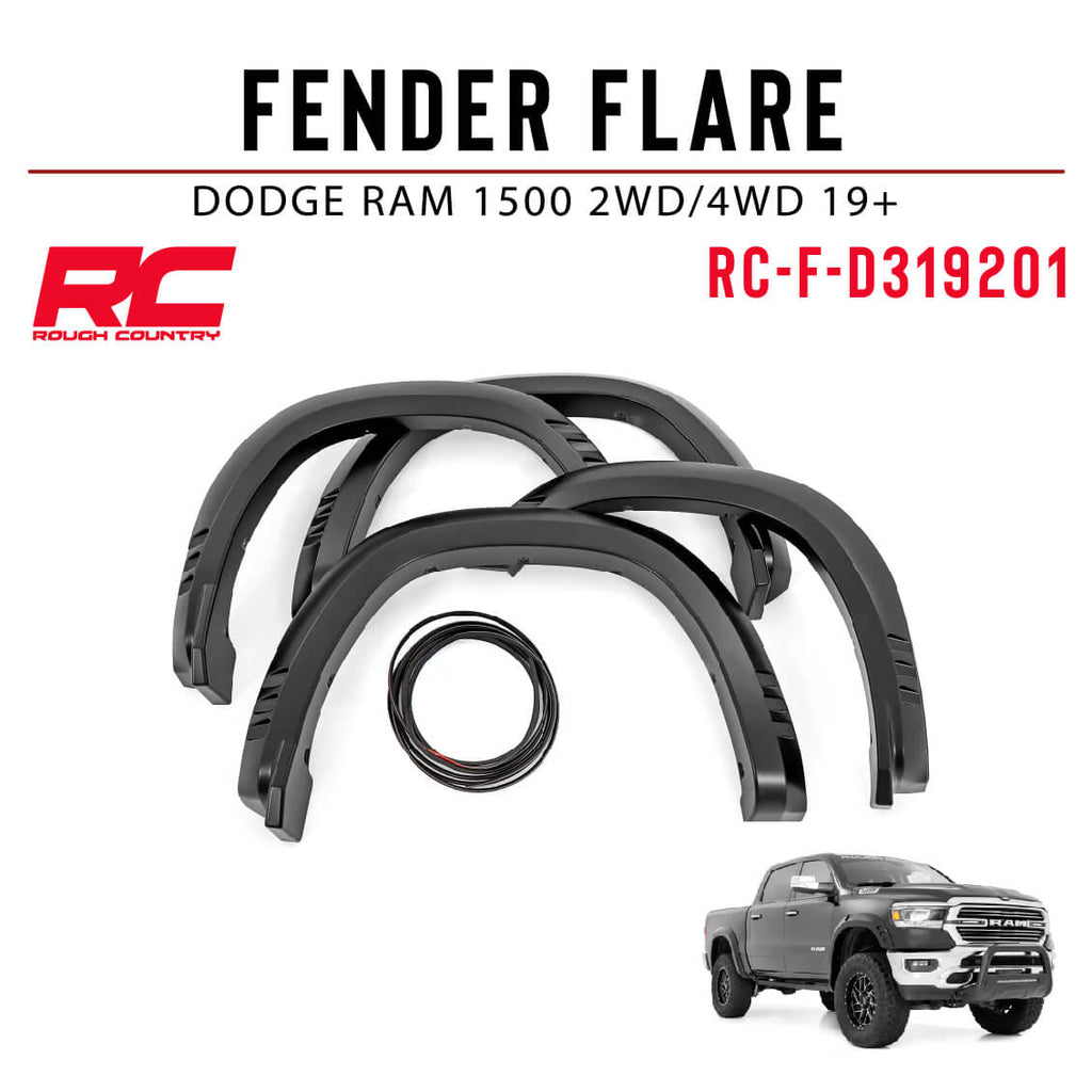 FENDER FLARE RAM 1500 19+