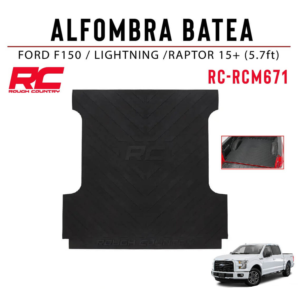 ALFOMBRA BATEA 5 7" FORD F-150 TODOS