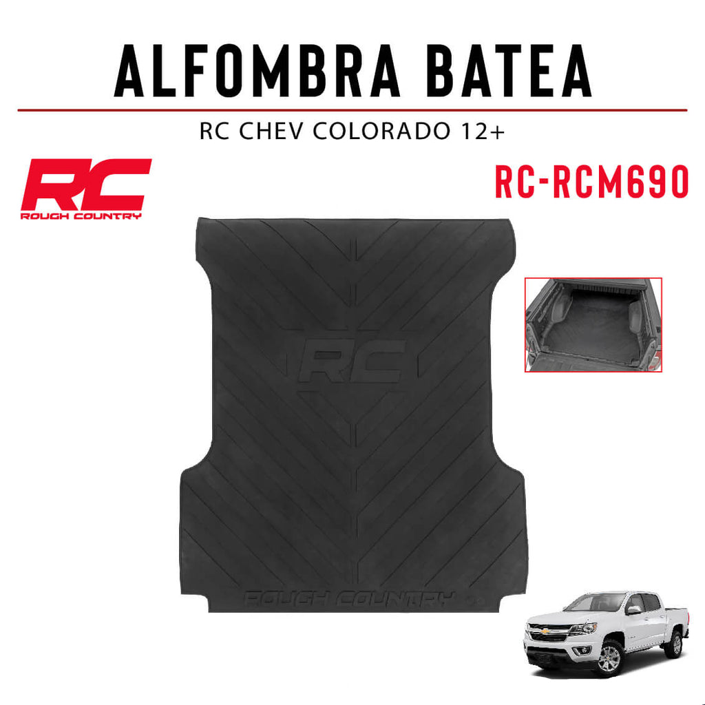 ALFOMBRA BATEA RC CHEVROLET COLORADO 12+