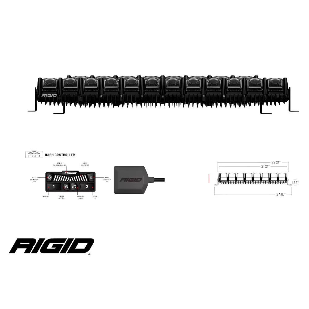 Barra LED Rigid Adapt 30 Blanco GPS