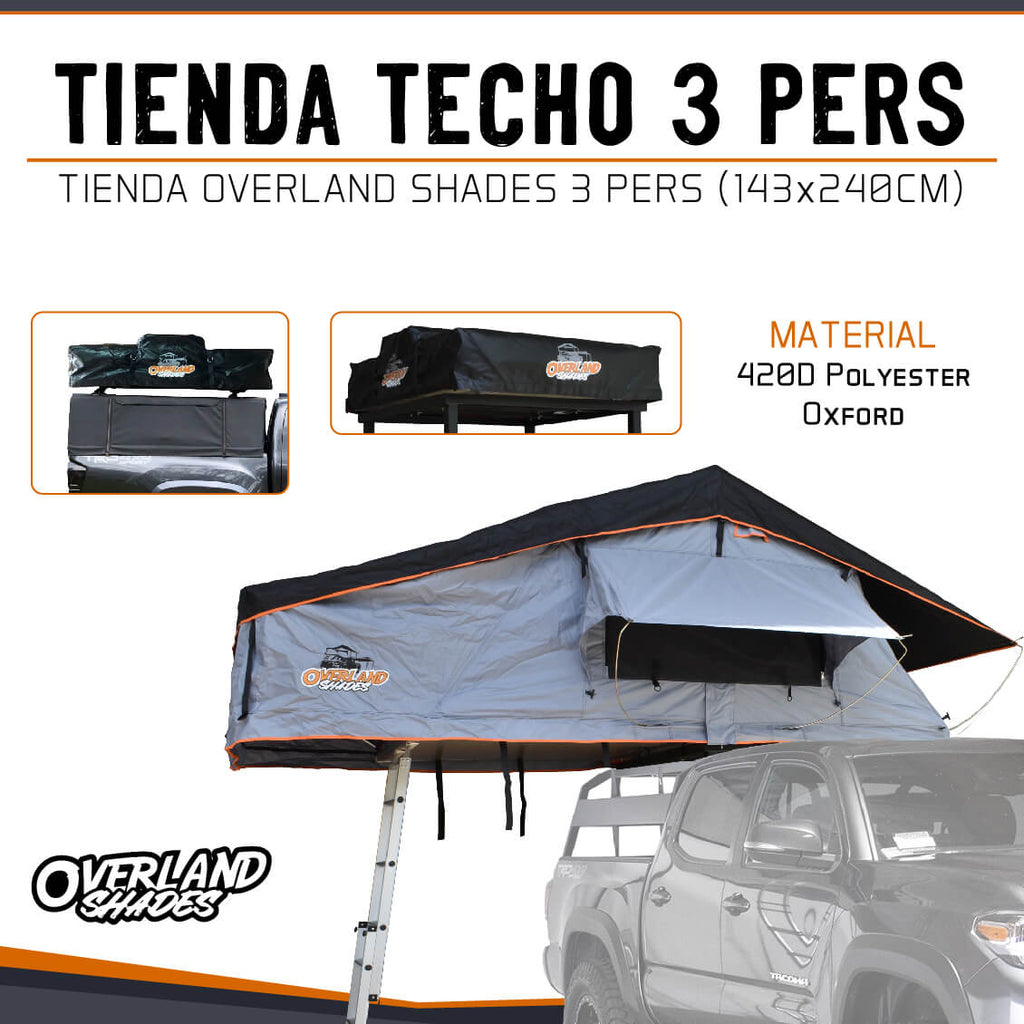 TIENDA OVERLAND SHADES 3 PERS (143x240CM)