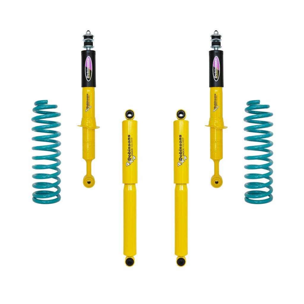 KIT DE SUSPENSIÓN COMPLETA DOBINSONS FORD F-150 2014+ 2" AMORTIGUADORES TWIN TUBE