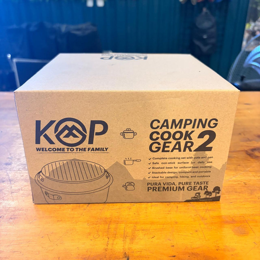 KIT DE COCINA PARA CAMPING KOP 2 PERSONAS