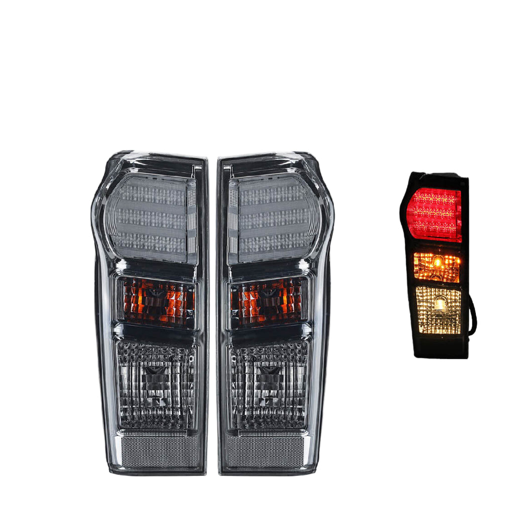 PAR STOP ISUZU D-MAX SMOKED LED 12-20