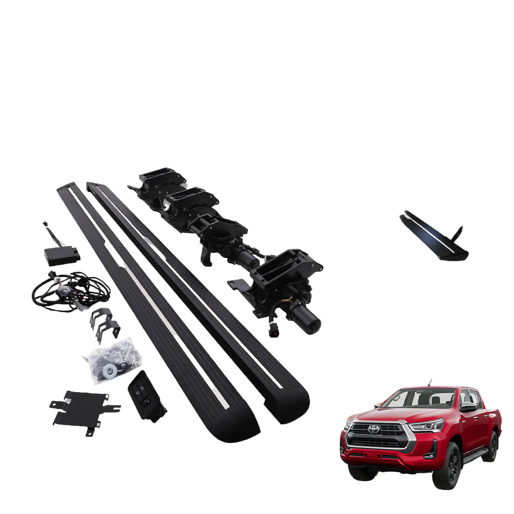 ESTRIBO ELECTRICO TOYOTA HILUX 21+