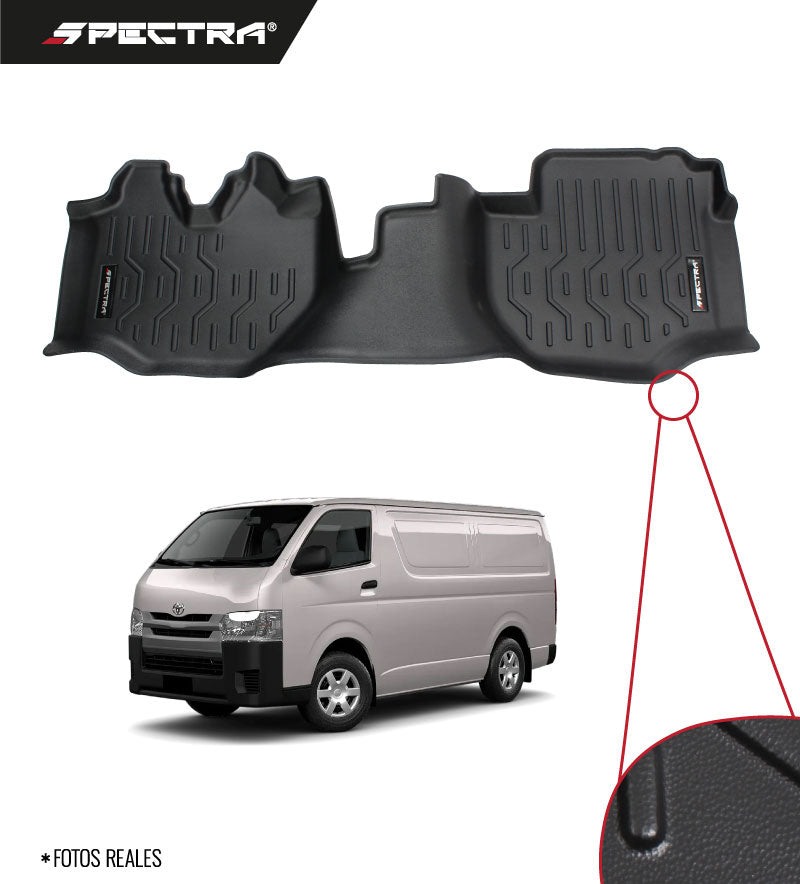 Toyota Hiace (2005-2018) Techo bajo / carga - Textura Lisa