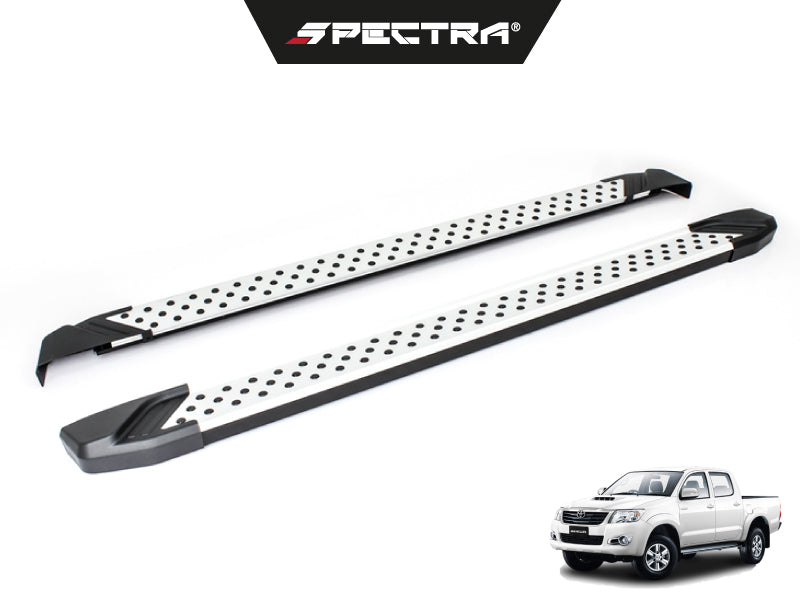 Estribos de aluminio para Toyota Hilux