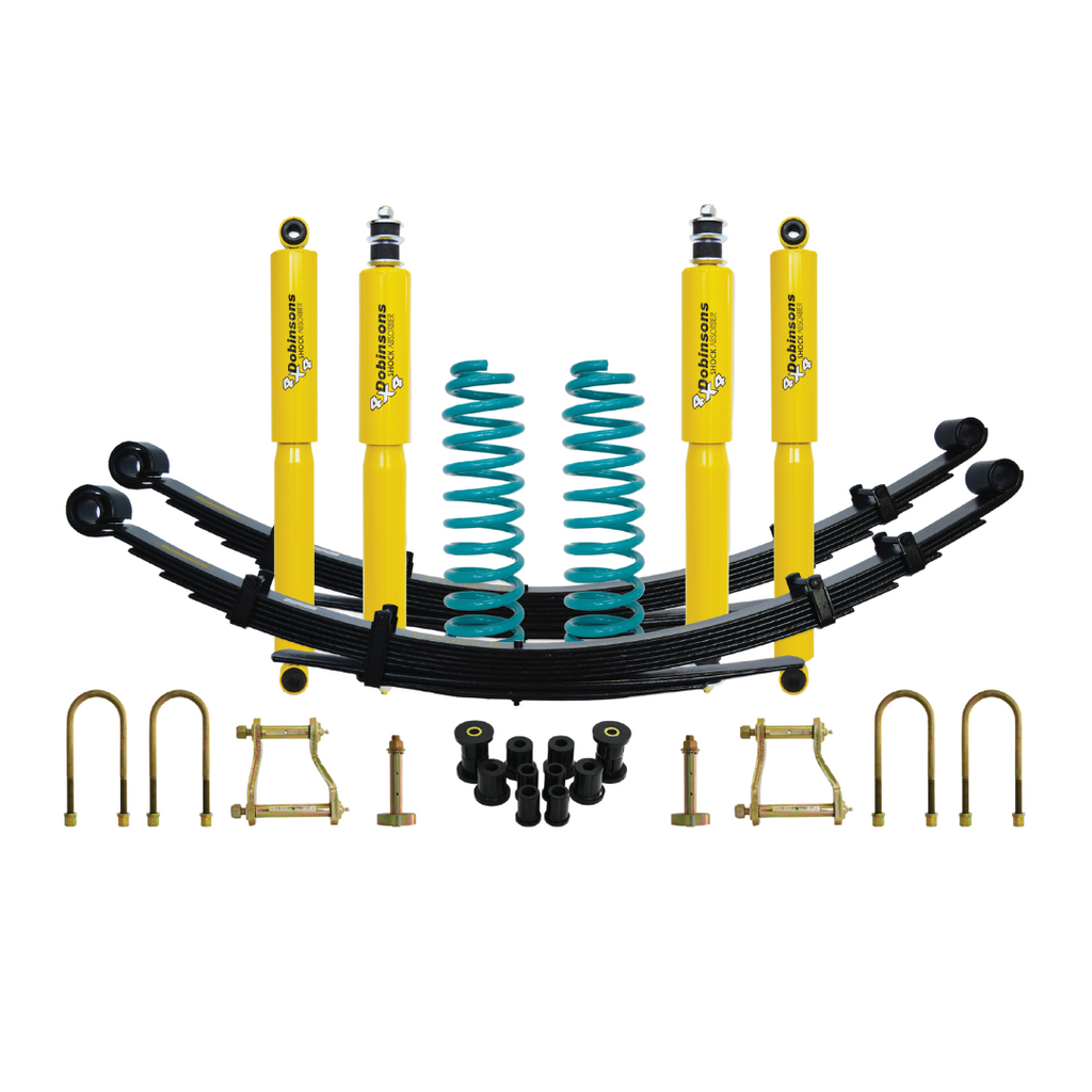 KIT DE SUSPENSIÓN COMPLETA DOBINSONS NISSAN NAVARA D40 2005+ 2" AMORTIGUADORES TWIN TUBE