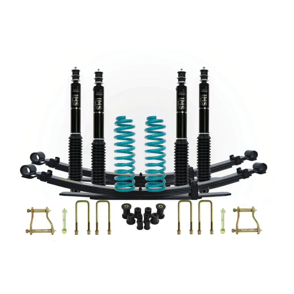 KIT DE SUSPENSIÓN COMPLETA DOBINSONS NISSAN NAVARA D40 2005+ 2" AMORTIGUADORES IMS