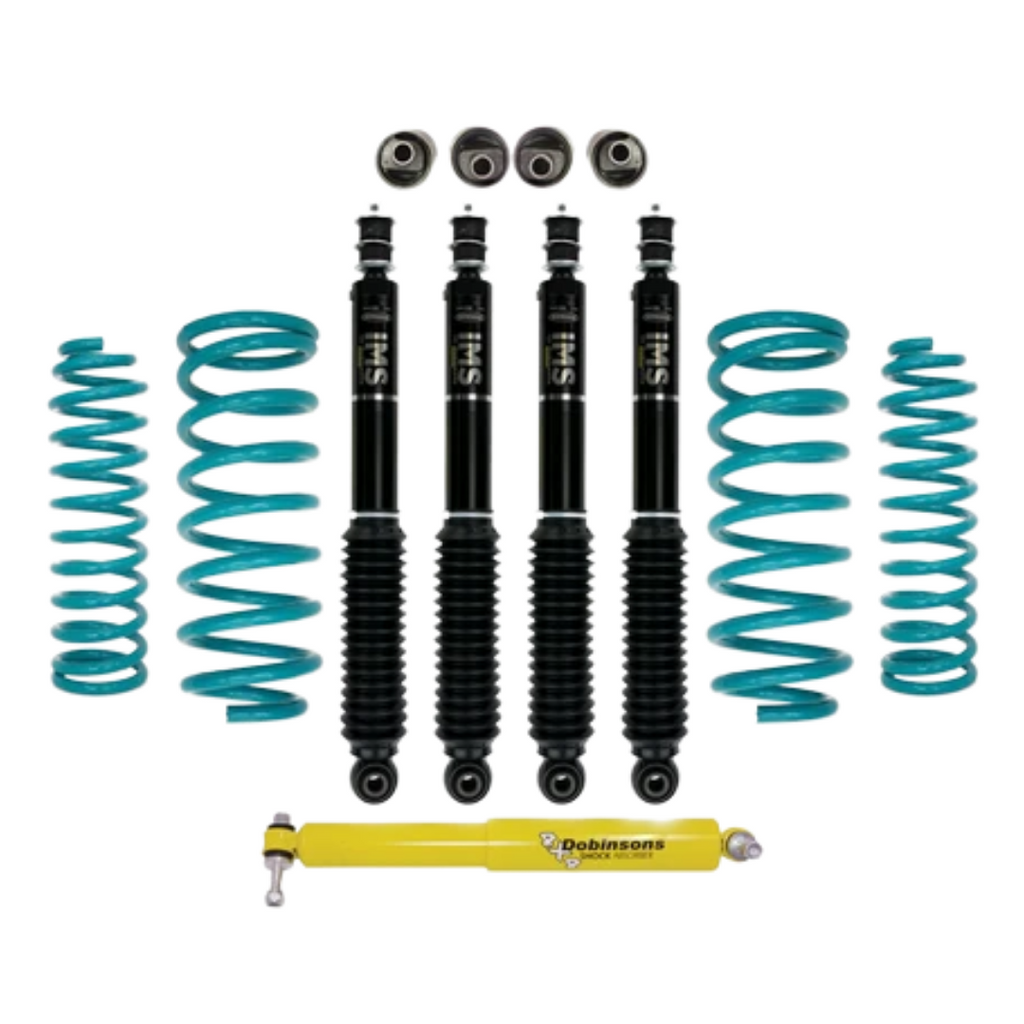 KIT DE SUSPENSIÓN DOBINSONS TOYOTA LAND CRUISER 80 1990+ 3" AMORTIGUADORES IMS