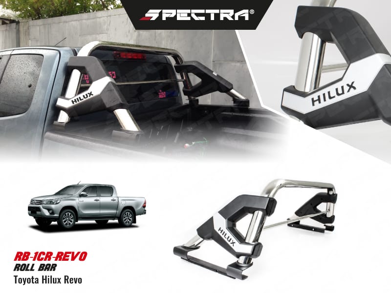 Roll bar cromado para Toyota Hilux