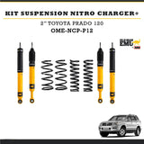 Kit Suspensión Nitro Charger + 2" Toyota Prado 120