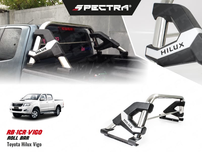 Roll bar cromado para Toyota Hilux