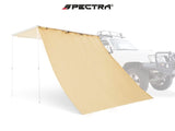 Extensión para toldo lateral de 2 x 2 mts (color beige)