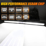 BARRA LED AUXBEAM 5D-PRO 52 PULG
