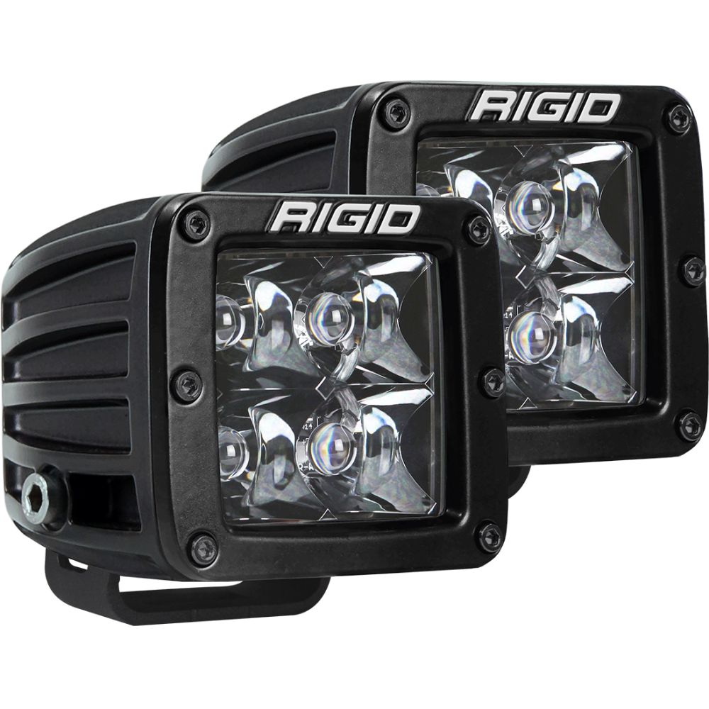 Par Cubos Rigid D-Series Spot Midnight Blanco