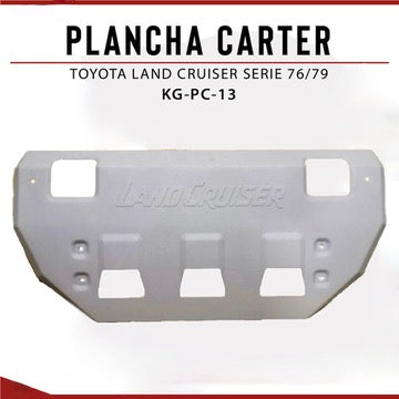 Plancha Carter Toyota Land Cruiser Serie 76/79