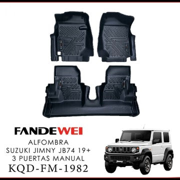 Alfombra Suzuki Jimny JB74 2019+ 3 Puertas Manual Fandewei