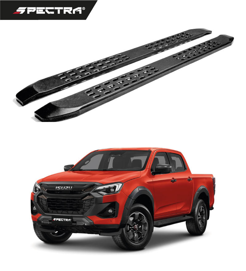 Estribos tipo Raptor para Isuzu DMAX (2021+)