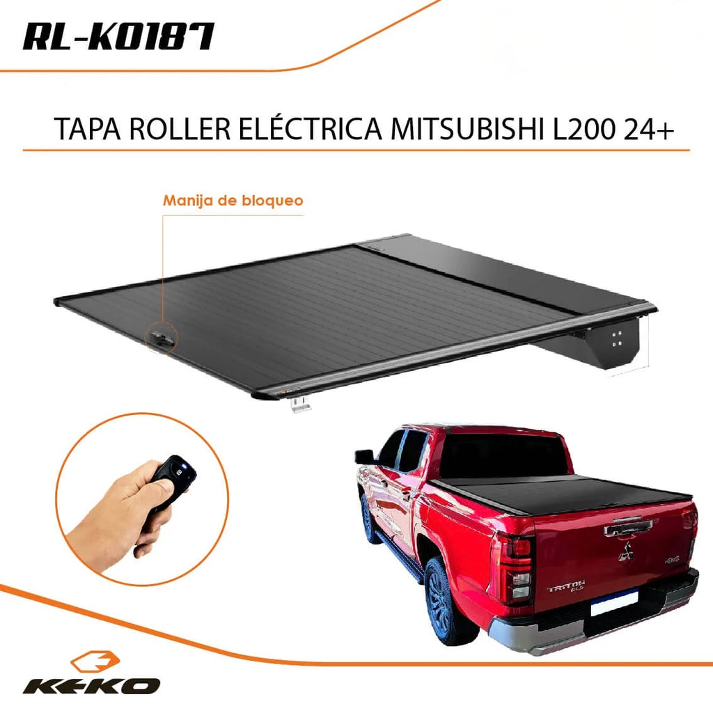 Tapa Roller Eléctrica Keko Mitsubishi L200 2024+