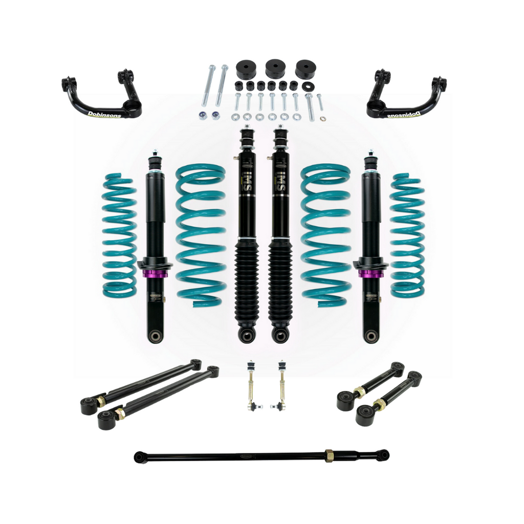 KIT DE SUSPENSIÓN DOBINSONS TOYOTA FJ CRUISER 2006+ 3" AMORTIGUADORES IMS