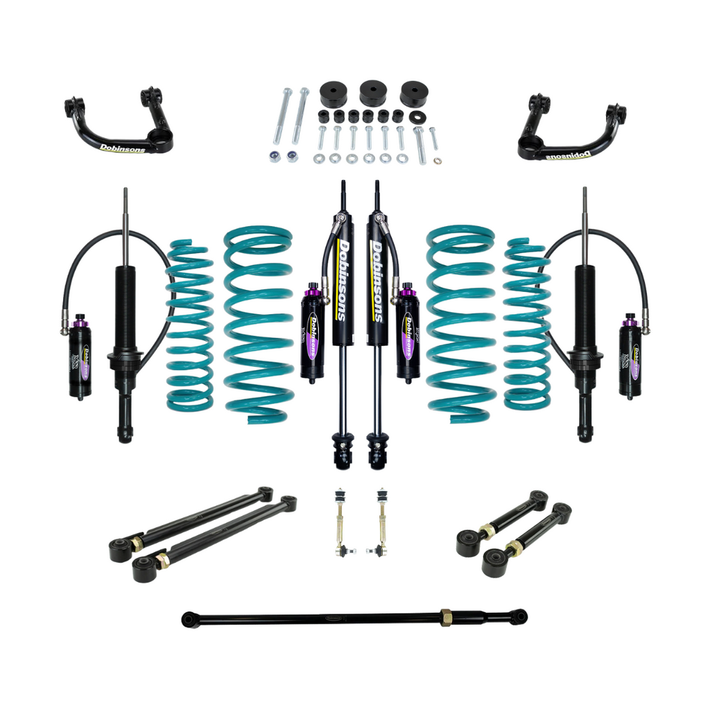 KIT DE SUSPENSIÓN DOBINSONS TOYOTA 4RUNNER 2009+ 3" AMORTIGUADORES MRA